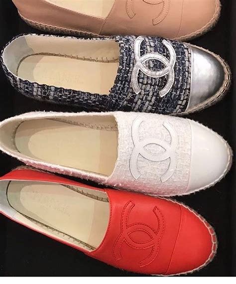 espadryle chanel|authentic chanel espadrilles.